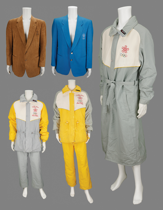 Lot 3332 Calgary 1988 Winter Olympics Apparel Collection (Coats, Hats, Pants, Sweaters)