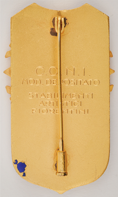 Cortina 1956 Winter Olympics Organizing Committee Badge | RR Auction