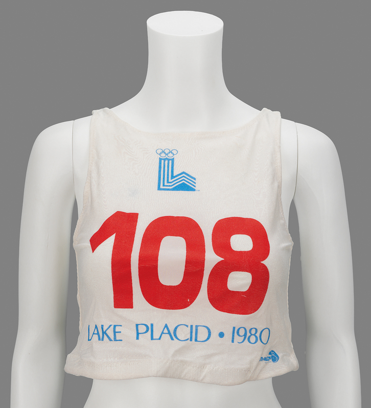 Lot 3326 Lake Placid 1980 Winter Olympics Athlete's Bib