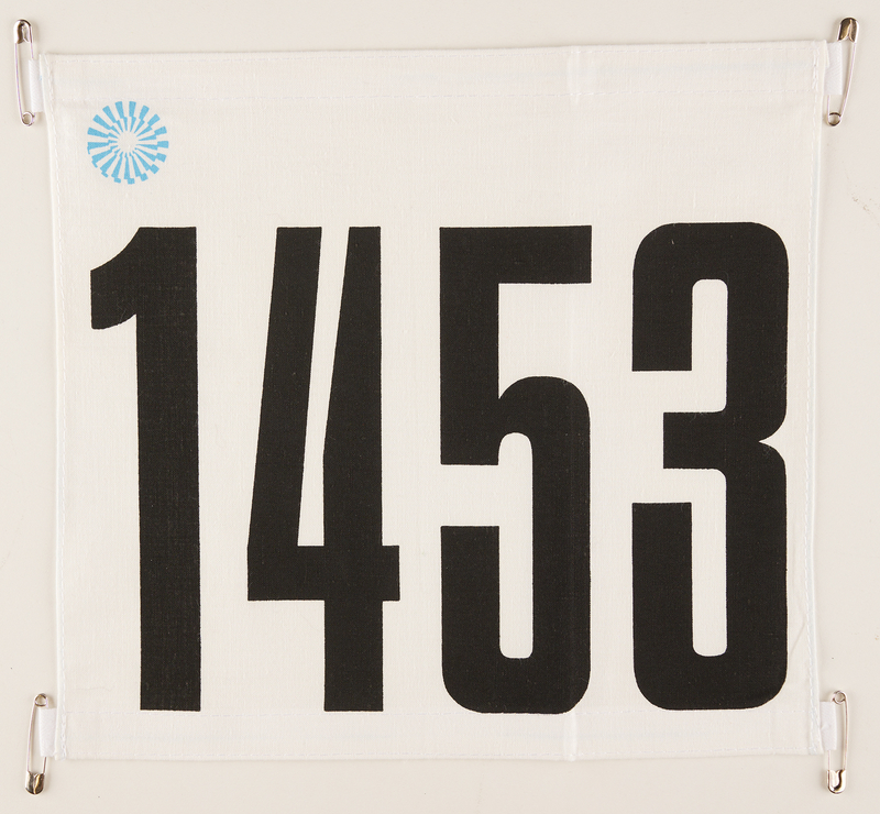 Lot 3322 Munich 1972 Summer Olympics Athlete's Bib