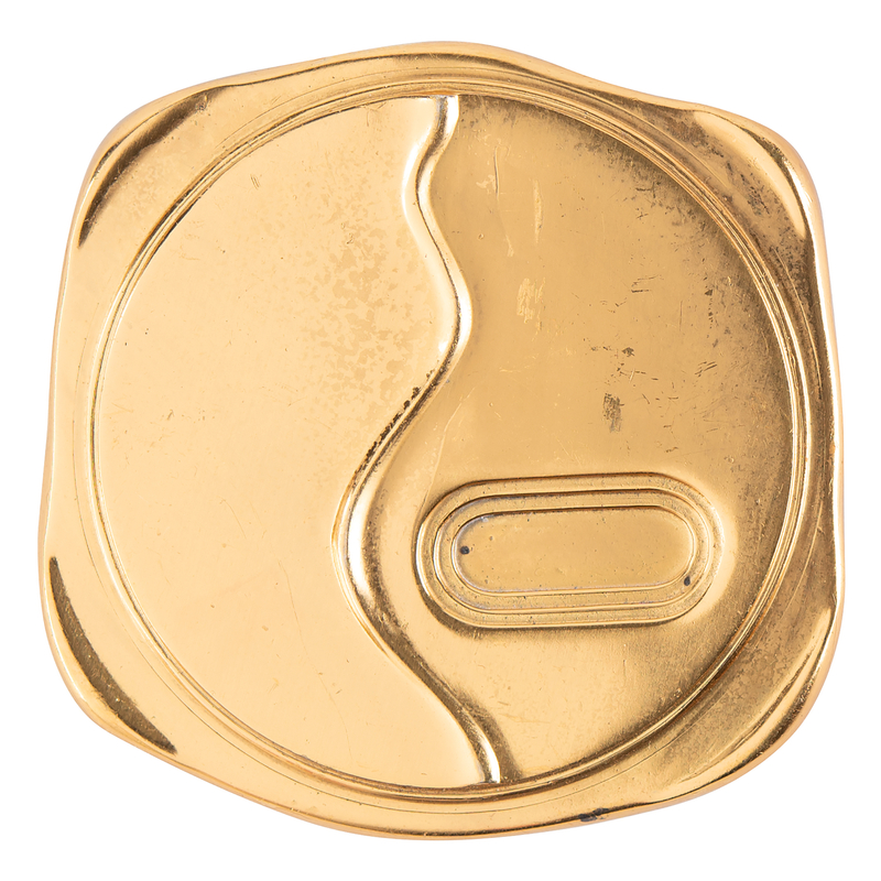 Lot 3085 Sapporo 1972 Winter Olympics Gold Pattern Winner's Medal Prototype