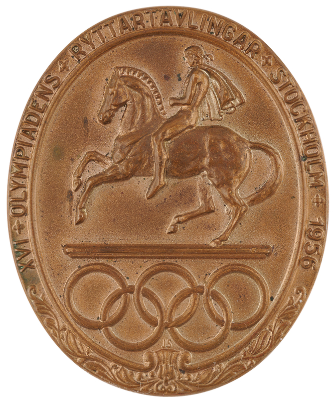 Lot 3140 Stockholm 1956 Summer Olympics Bronze Participation Medal