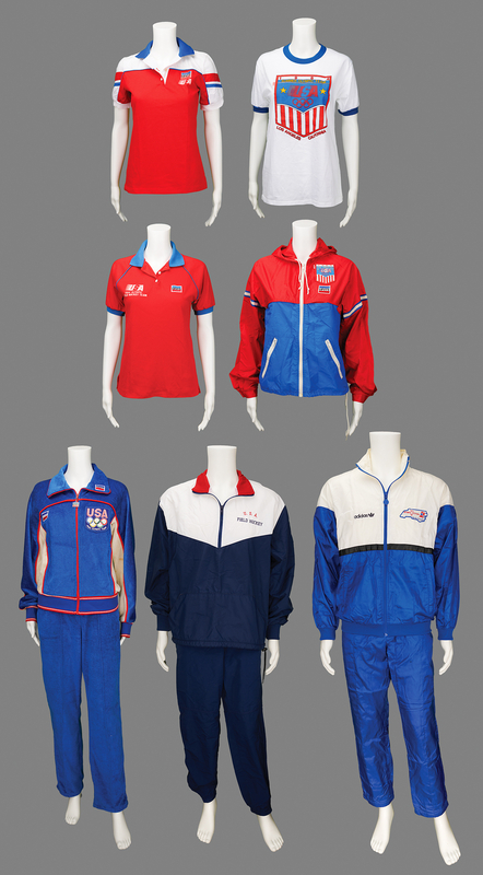 Lot 3327 Diane Moyer's Collection of Official 1980s Olympic Games Team USA Clothing