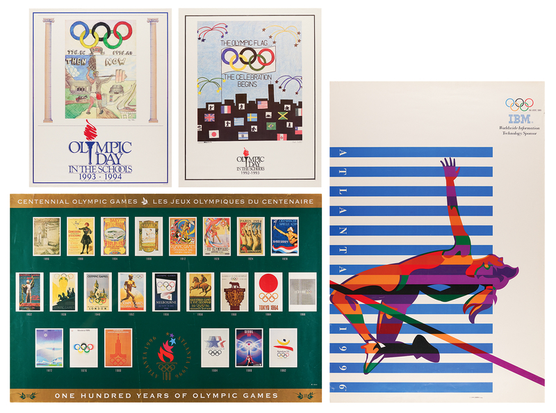 Lot 3259 Atlanta 1996 Summer Olympics (4) Posters
