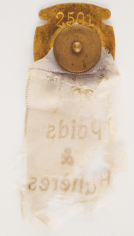 Lot 3190 Paris 1924 Summer Olympics Weightlifting Jury Official's Badge with Ribbon