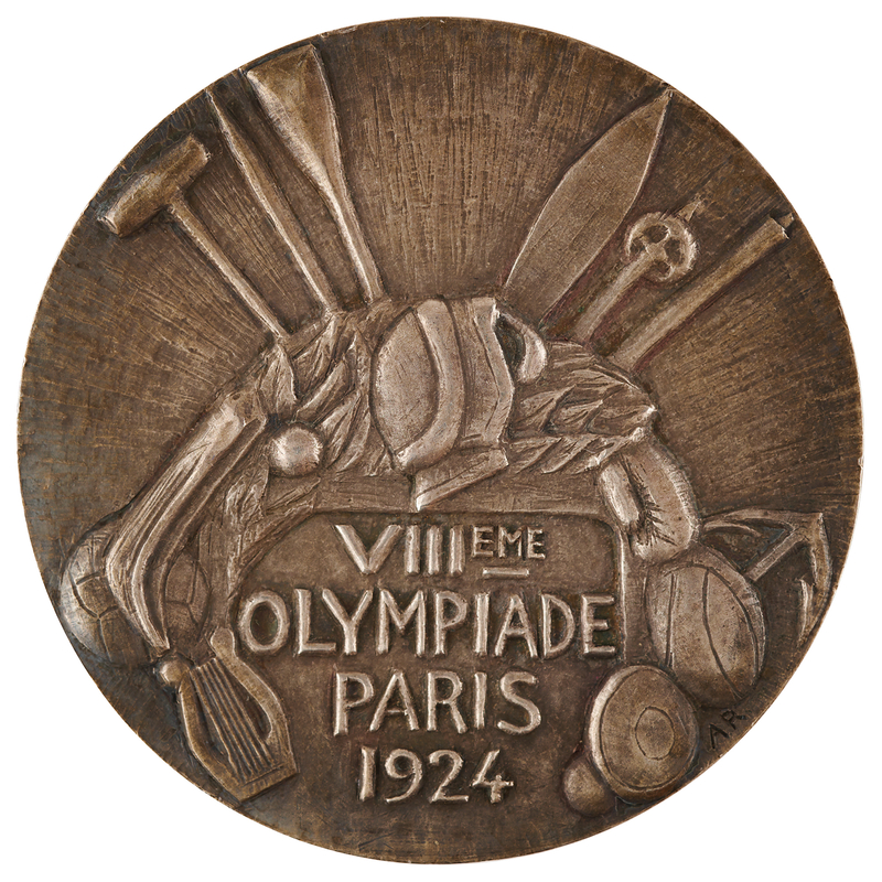 Lot 3065 Paris 1924 Summer Olympics Silver Winner's Medal