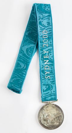 Lot #3098 Sydney 2000 Summer Olympics Silver Winner's Medal for Baseball - Image 1