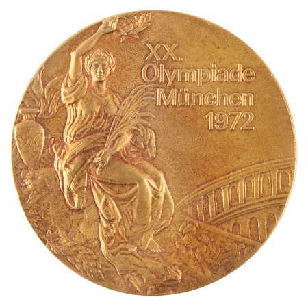 Lot #3086 Munich 1972 Summer Olympics Gold Winner's Medal - Image 1