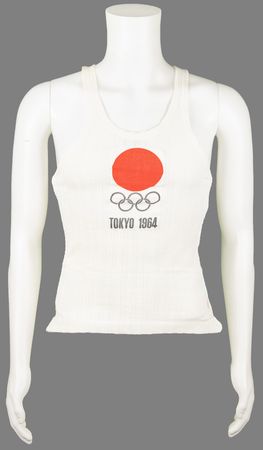 Lot #3320 Tokyo 1964 Summer Olympics Torch Relay Uniform Top - Image 1