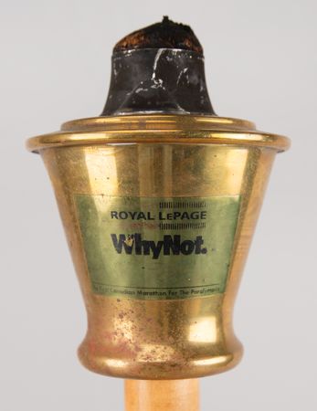 Lot #3020 Atlanta 1996 Summer Paralympics 'WhyNot' Canadian Marathon (2) Torches - Image 8