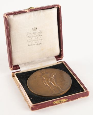 Lot #3062 Antwerp 1920 Olympics Bronze Winner's Medal - Image 4