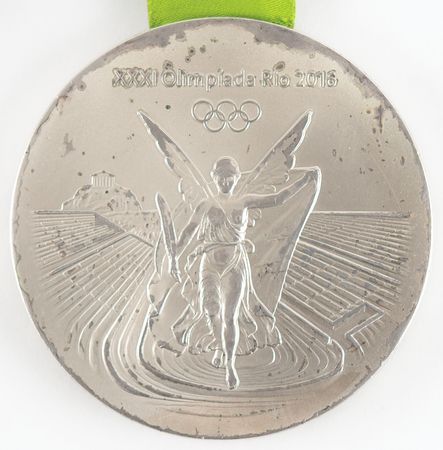 Lot #3102 Rio 2016 Summer Olympics Silver Winner's Medal for Women's Judo - Image 3