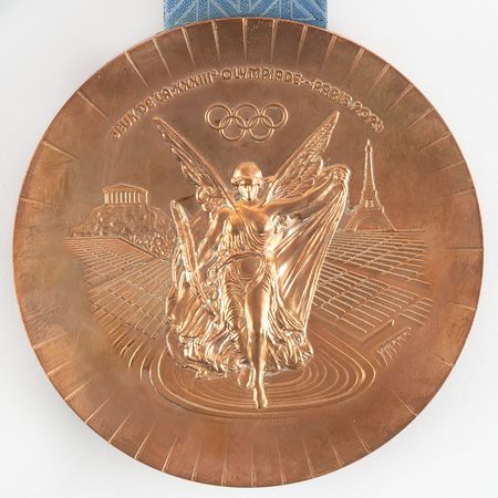 Lot #3104 Paris 2024 Summer Olympics Bronze Winner's Medal for Women's Canoeing - Image 5
