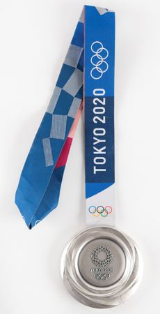 Lot #3103 Tokyo 2020 Summer Olympics Silver Winner's Medal for Women's Judo - Image 2