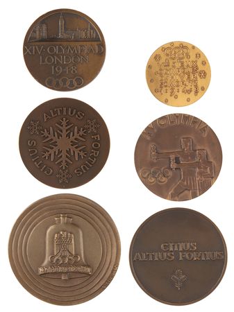 Lot #3108 Olympic Collection of (40+) Participation Medals Dated from 1896 Athens to 2010 Vancouver - Image 7