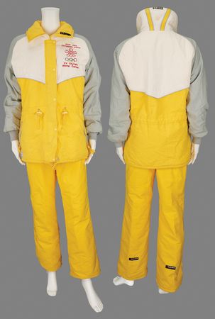 Lot #3332 Calgary 1988 Winter Olympics Apparel Collection (Coats, Hats, Pants, Sweaters) - Image 8