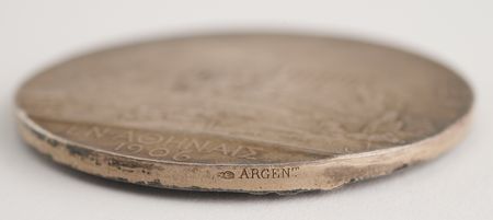 Lot #3057 Athens 1906 Intercalated Olympics Silver Winner's Medal - Image 3