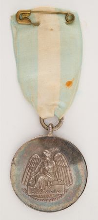 Lot #3058 Athens 1906 Intercalated Olympics First-Place Team Winner's Medal - Image 2
