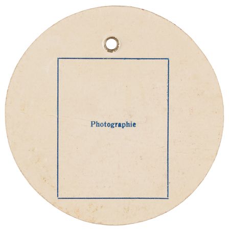 Lot #3186 Antwerp 1920 Olympics International Olympic Committee Cardboard Badge - Image 2