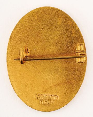 Lot #3214 Stockholm 1956 Summer Olympics Official's Badge - Image 2