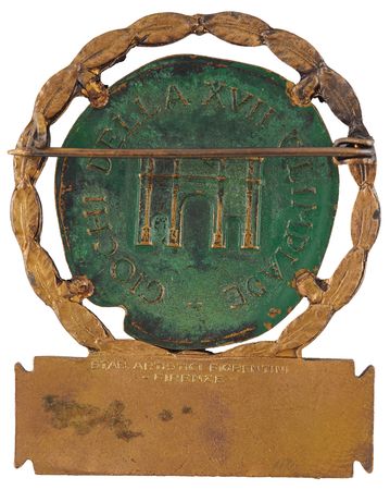 Lot #3218 Rome 1960 Summer Olympics 'Chef de Mission' Badge - Image 2