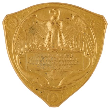 Lot #3055 St. Louis 1904 Louisiana Purchase Exposition 'Gold Medal, Philippine Exhibit' Non-Athletic Award Medal - Image 2