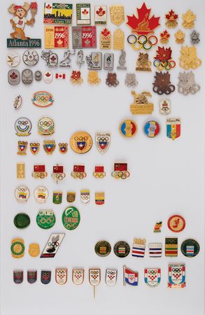 Lot #3246 National Olympic Committee (NOC) Massive Collection of (994) Pins - Image 4