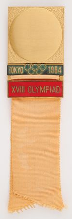 Lot #3228 Tokyo 1964 Summer Olympics Official Delegate's Badge - Image 1