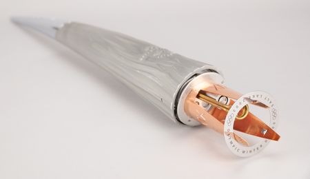 Lot #3025 Salt Lake City 2002 Winter Olympics Torch - From the Collection of IOC Member Phillip W. Coles - Image 3