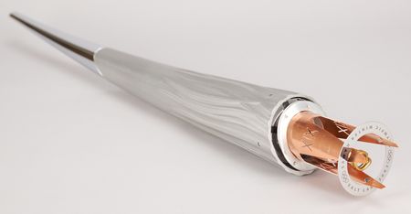 Lot #3025 Salt Lake City 2002 Winter Olympics Torch - From the Collection of IOC Member Phillip W. Coles - Image 4