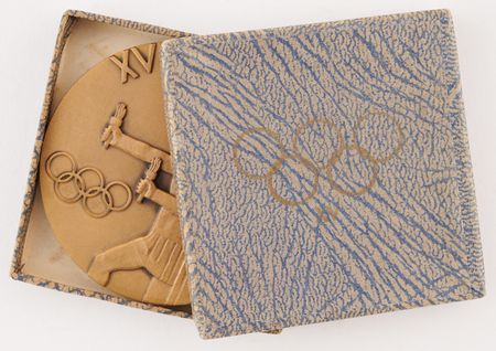 Lot #3137 Helsinki 1952 Summer Olympics Bronze Participation Medal - Image 3