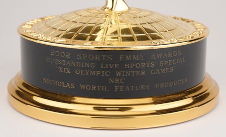 Lot #3297 Sports Emmy Award for Outstanding Live Sports Special (Salt Lake City 2002 Winter Olympics) - Image 2
