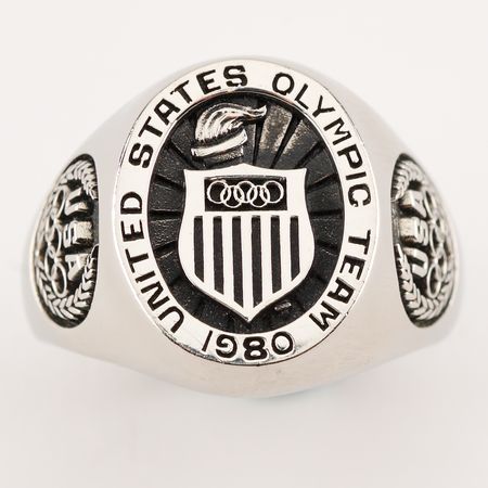 Lot #3330 1980 United States Olympic Team Ring -