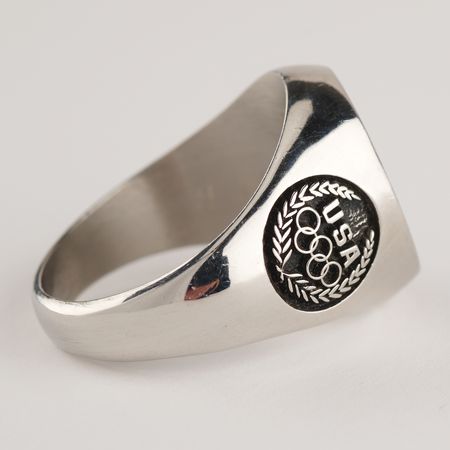 Lot #3330 1980 United States Olympic Team Ring - Lake Placid and Moscow - Image 4