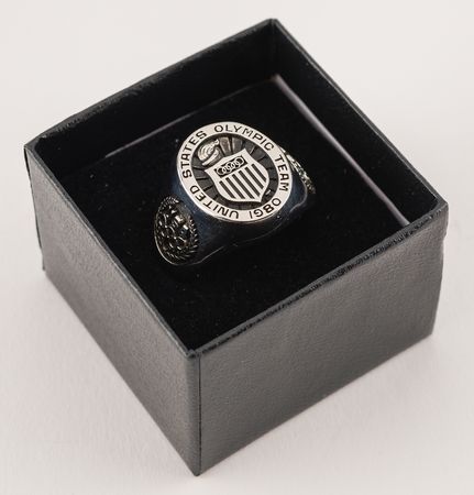 Lot #3330 1980 United States Olympic Team Ring - Lake Placid and Moscow - Image 6