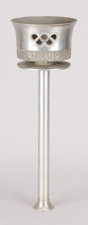 Lot #3002 Cortina 1956 Winter Olympics Torch