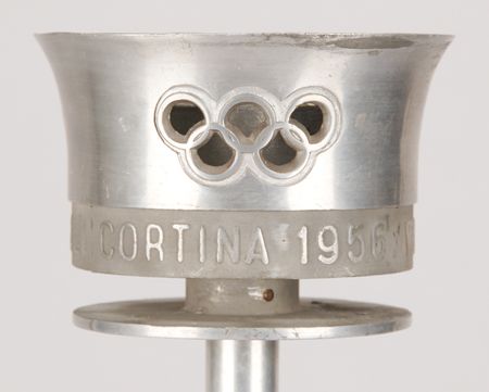Lot #3002 Cortina 1956 Winter Olympics Torch - Image 3