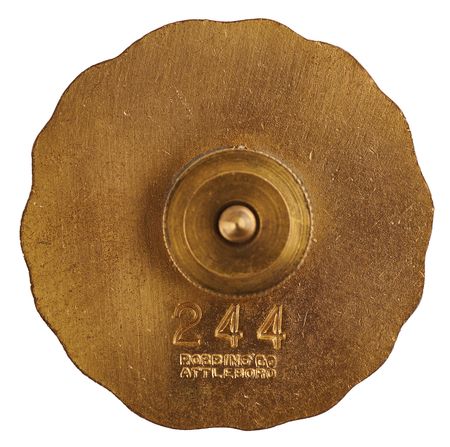 Lot #3068 Lake Placid 1932 Winter Olympics Bronze Winner's Medal for Speed Skating - From the Collection of Frank Stack, with Participation Medal, Contestant Badge, and Diplomas - Image 8