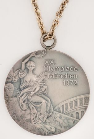 Lot #3087 Munich 1972 Summer Olympics Silver Winner's Medal - Image 1