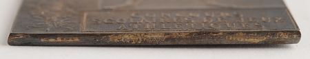 Lot #3050 Paris 1900 Olympics Set of (3) Silver Winners' Medals for School Athletic Games Competitions - Image 11