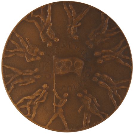 Lot #3141 Melbourne 1956 Summer Olympics Participation Medal - Image 2