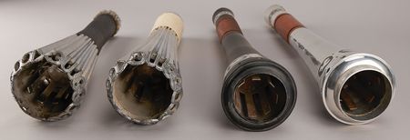 Lot #3007 Mexico City 1968 Summer Olympics Set of (4) Torches - Types 2, 3, 4, and 5 - Image 3