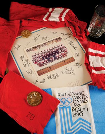 Lot #3294 Miracle on Ice Multi-Signed (19)