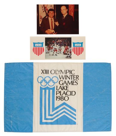 Lot #3294 Miracle on Ice Multi-Signed (19) Photograph with Russian Uniform Fragments Attested as Olympic-Worn by Goalie Vladislav Tretiak at the Lake Placid 1980 Winter Olympics - Image 5