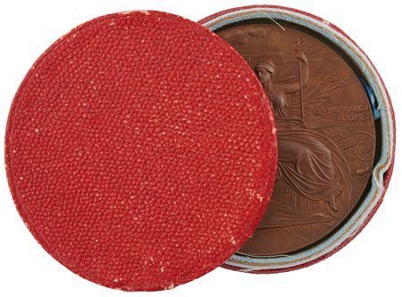 Lot #3113 Athens 1896 Olympics Bronze Participation Medal - Image 4