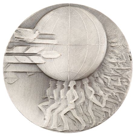 Lot #3344 International Olympic Committee (IOC) Medal - Image 2
