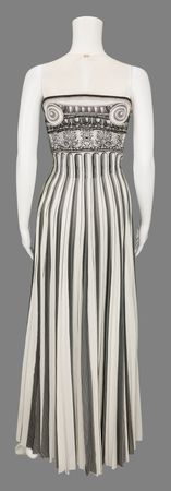 Lot #3295 Paris 2024 Summer Olympics Priestess Dress and Sandals - Image 3