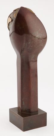 Lot #3298 International Olympic Committee (IOC) 'Sport and Universality' Marble-and-Bronze Sculpture Award by Rosa Serra - Image 3