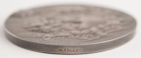 Lot #3044 Athens 1896 Olympics Silver 'First Place' Winner's Medal with Case - Image 3