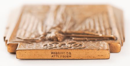 Lot #3126 Lake Placid 1932 Winter Olympics Bronze Participation Medal - Image 3